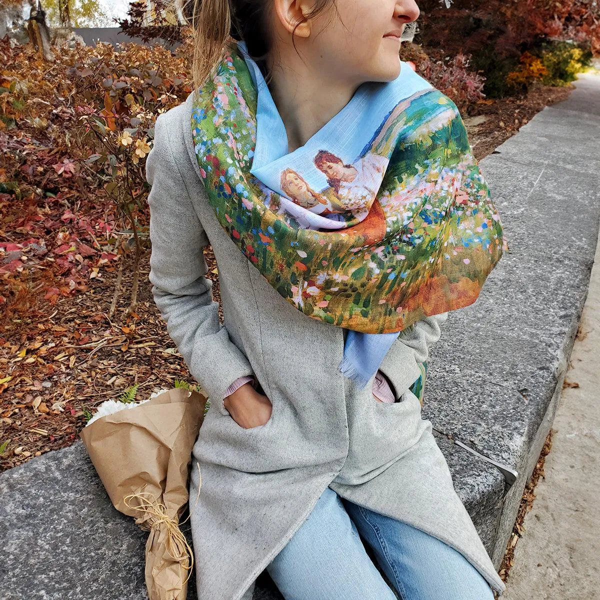 Anne and Diana Kindred Spirits Light Scarf