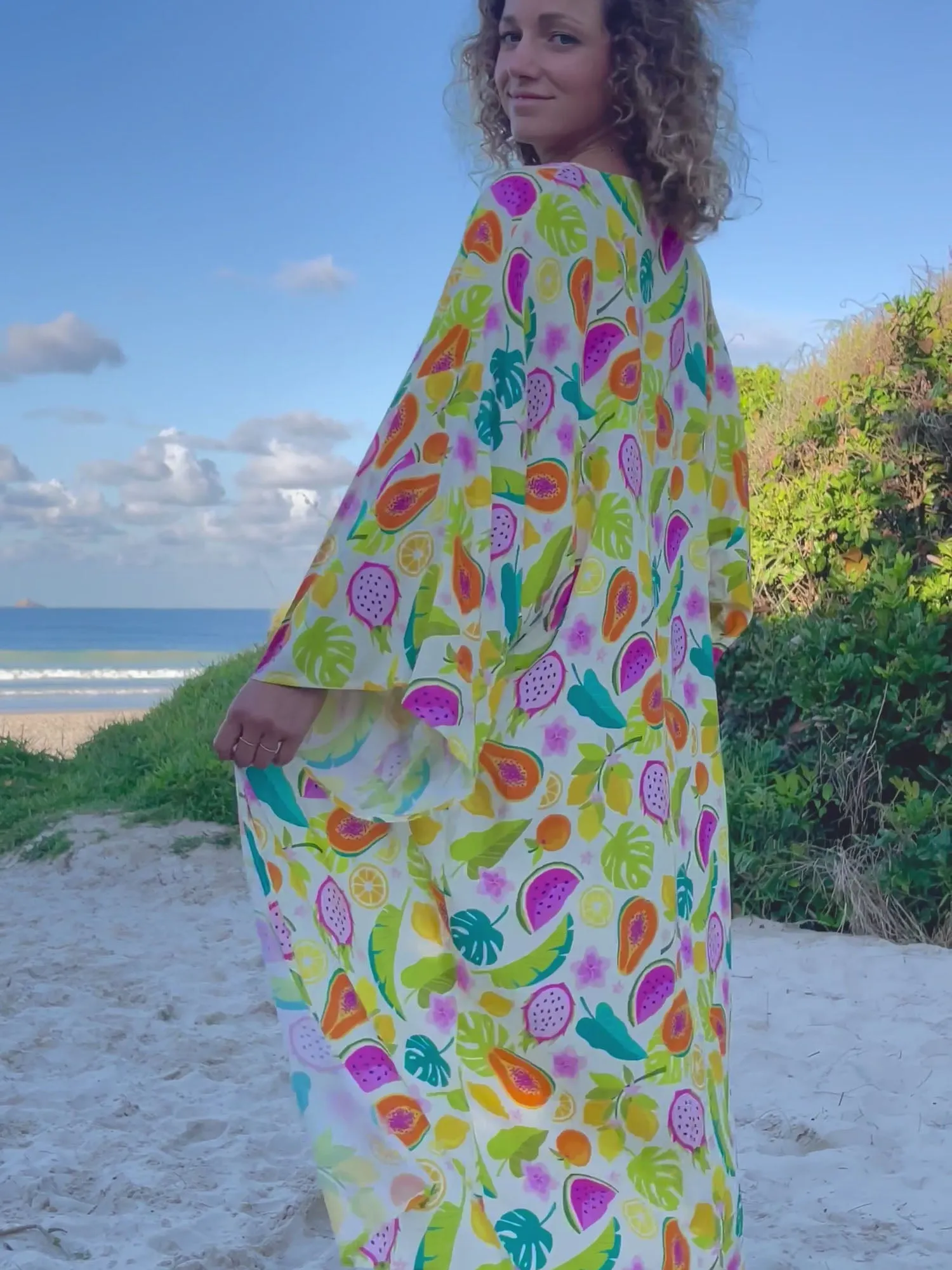 Ayla Maxi Kimono - Fruit Fiesta - Pack
