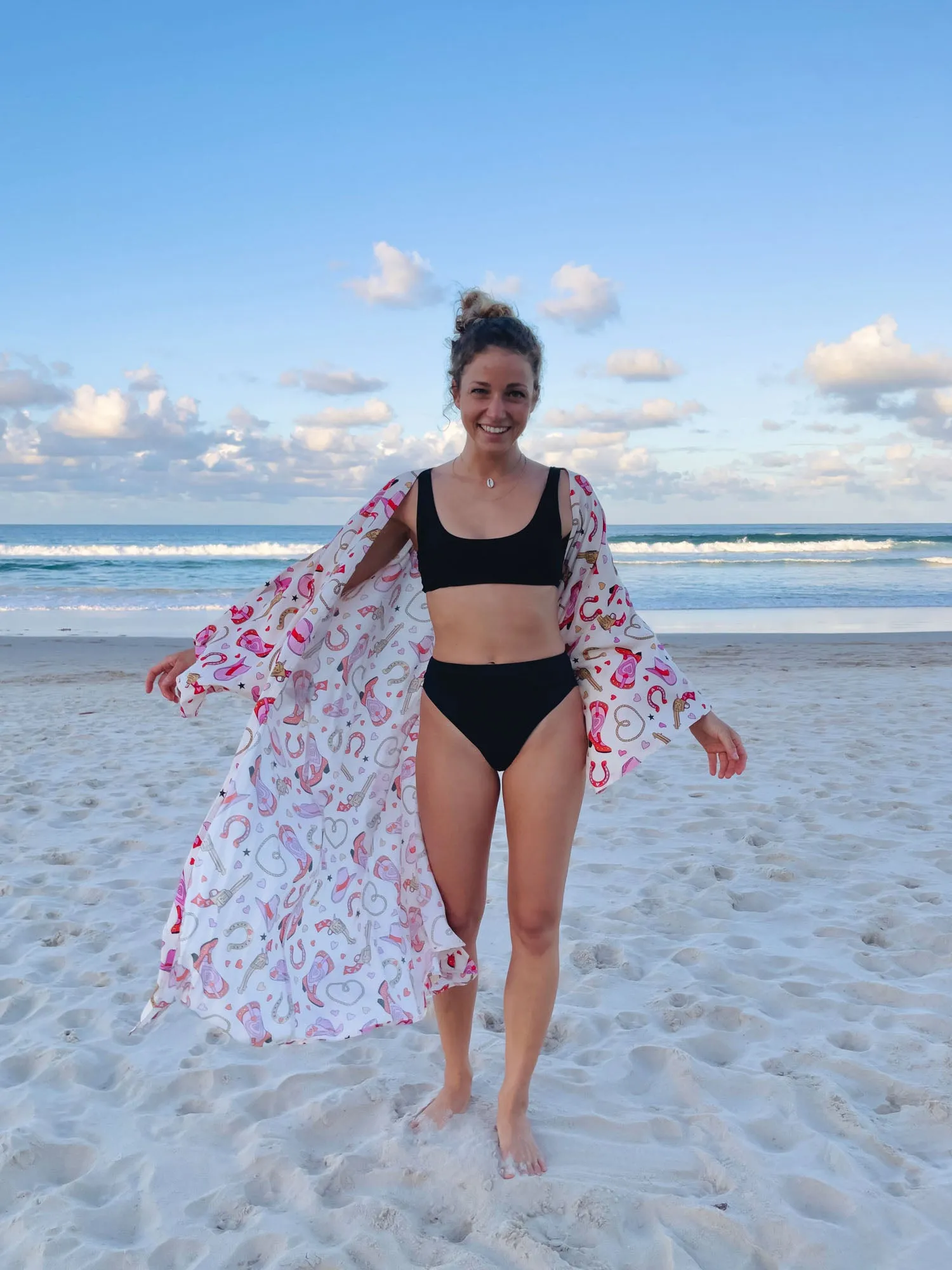 Ayla Maxi Kimono - Rodeo Romance - Pack