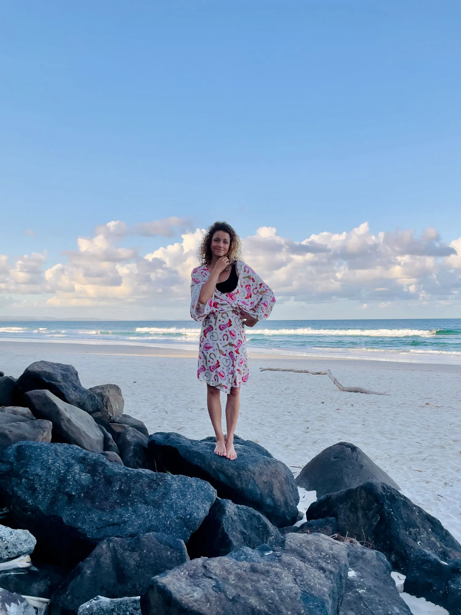 Ayla Maxi Kimono - Rodeo Romance - Pack