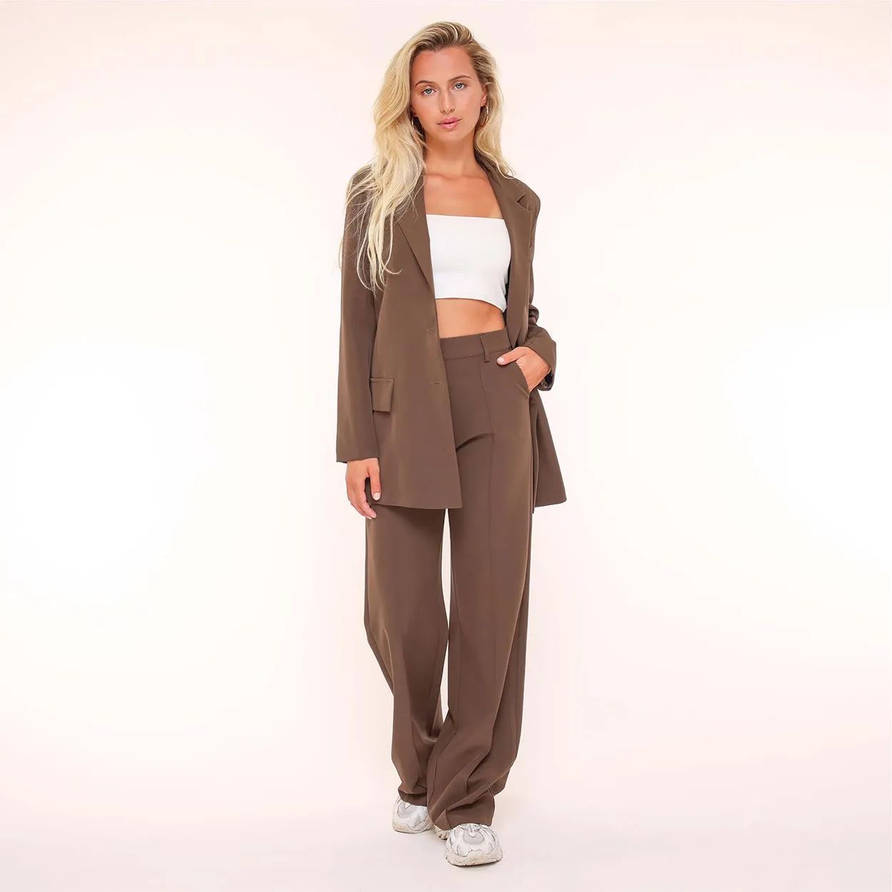 Bruine Basic - Blazer