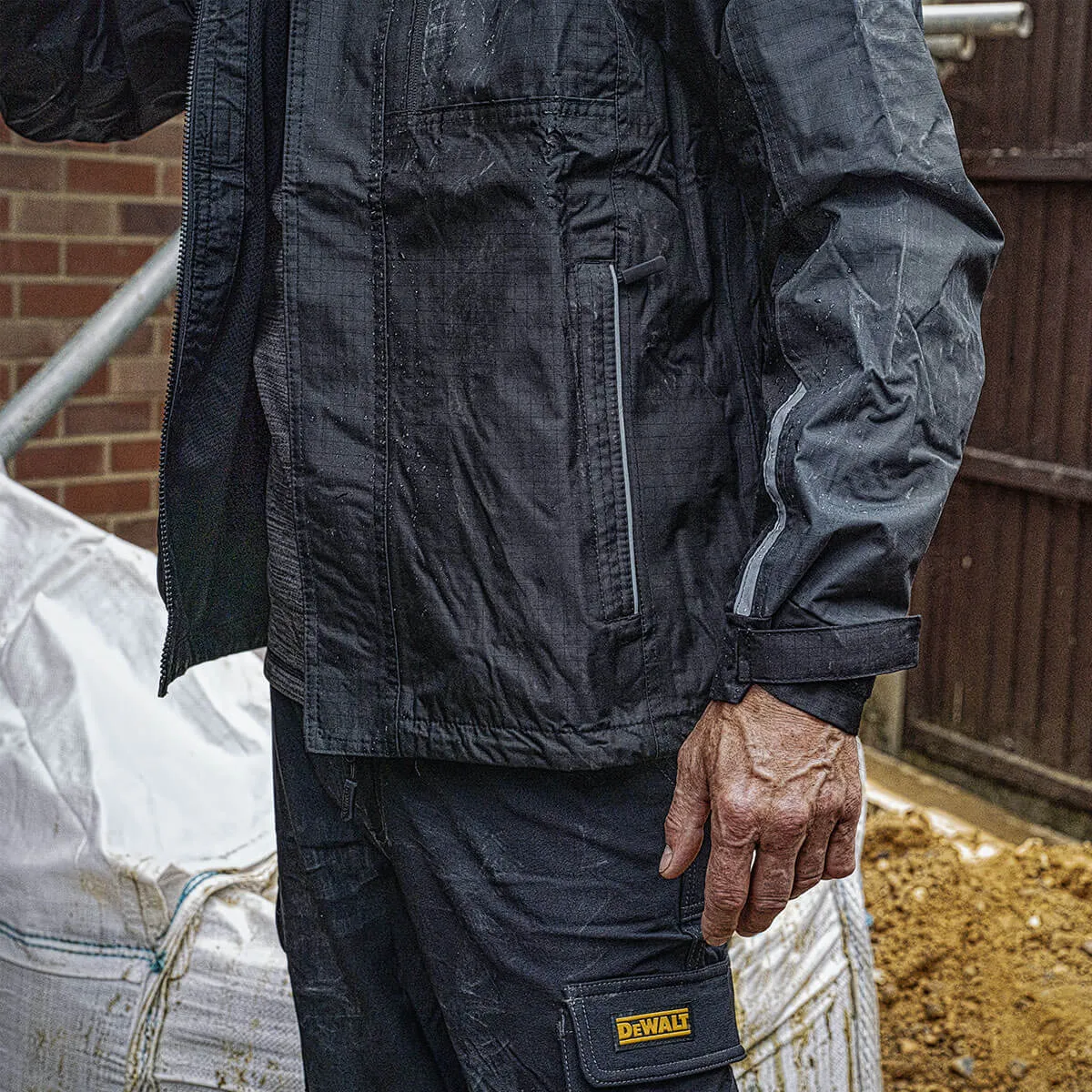 DEWALT Storm Mens Waterproof Zip Jacket