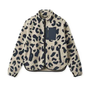 Frauen Sherpa Jacke Nelson Mega Leo Mist