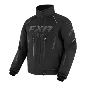 FXR Adrenaline Snowmobile Jacket Black/Grey Fade