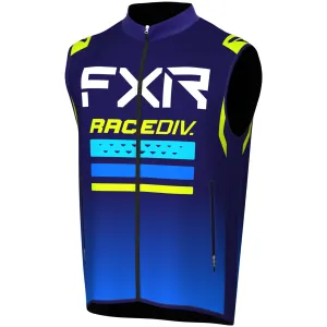 FXR  Mens Navy Blue Hi Vis RR Off-Road Vest Wind Water Resistant Breathable