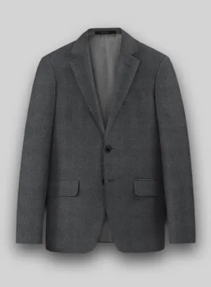 Hardy Minnis Dark Gray Glen Wool Jacket