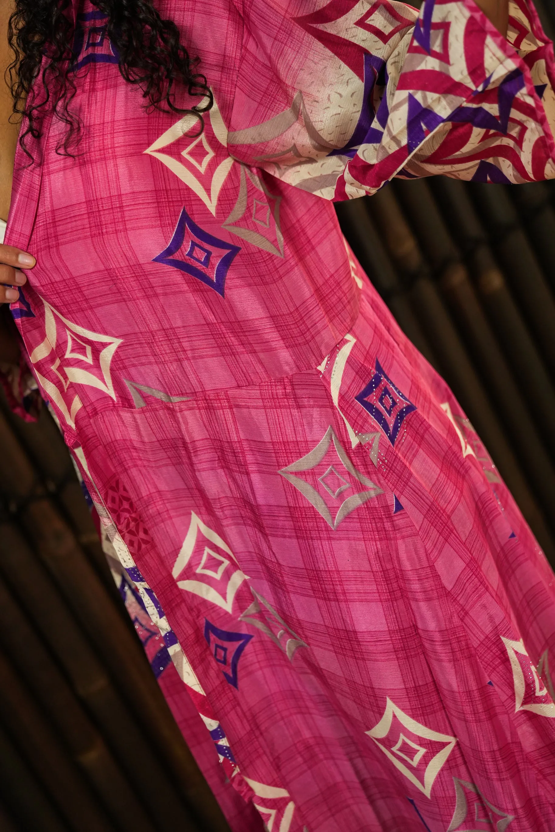 Kimono-inspired Jacket dress 'Ukiyo' - with imperfection