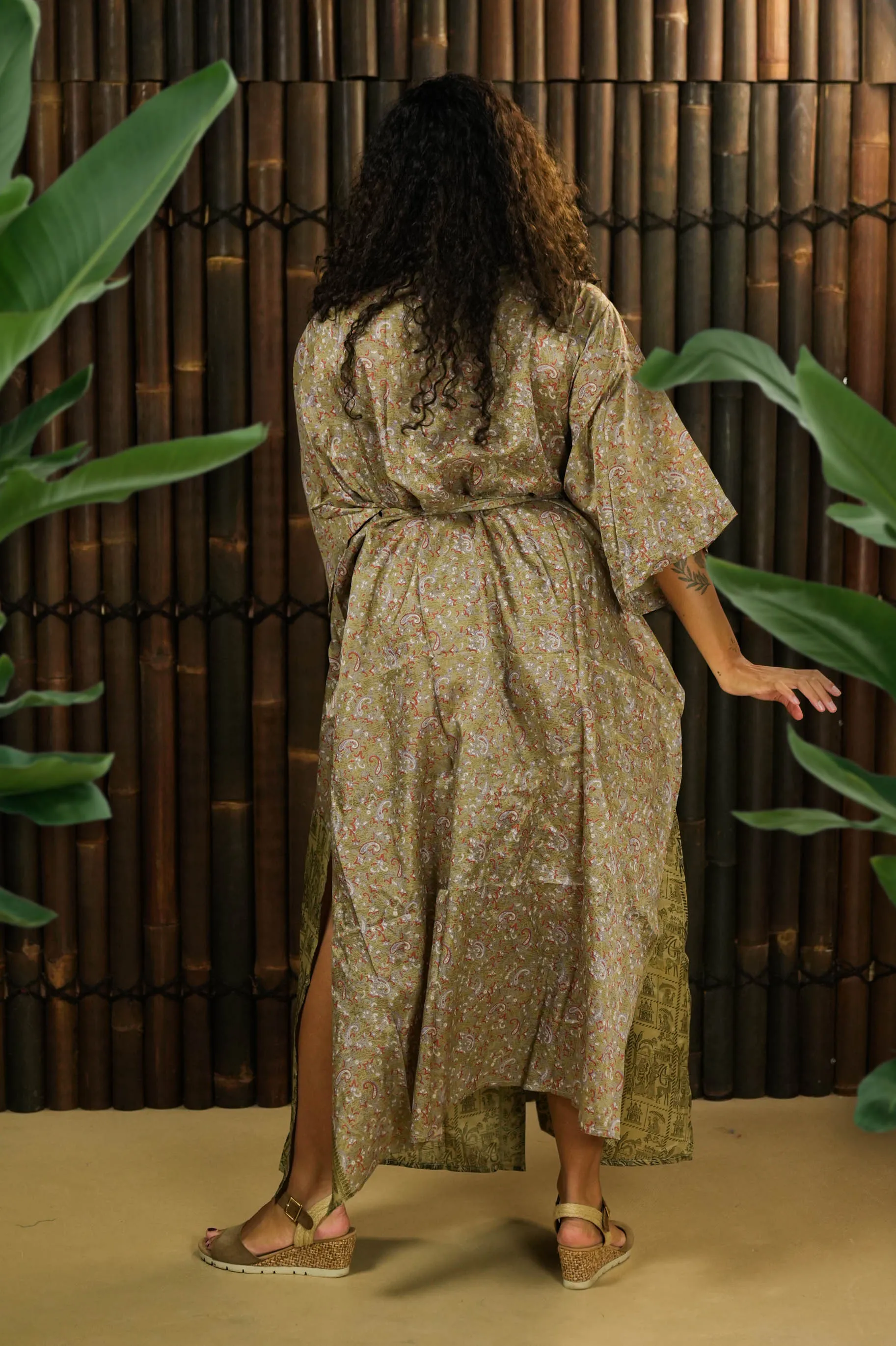 Kimono Jacket and Dress 'Ruhe' - reserved for Christiane