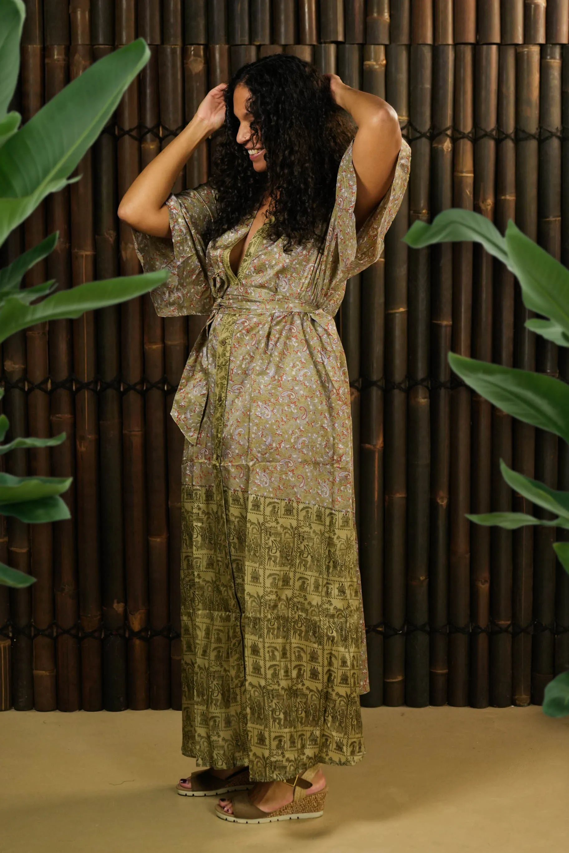 Kimono Jacket and Dress 'Ruhe' - reserved for Christiane