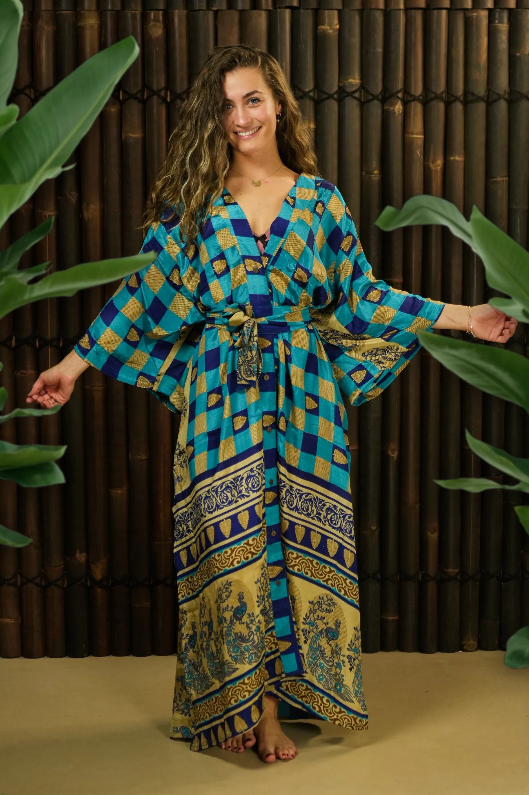 Kimono Jacket and Dress 'Ruhe' - with imperfection