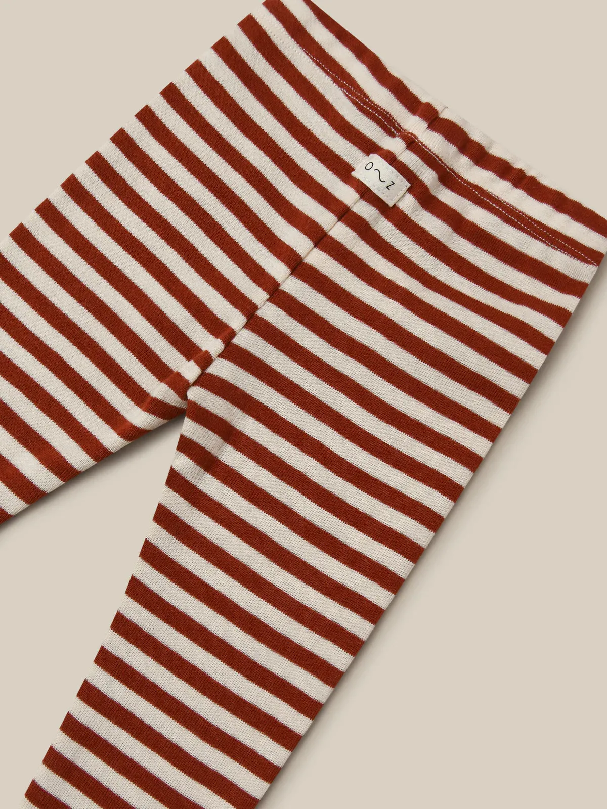 Leggings, Paprika Stripes