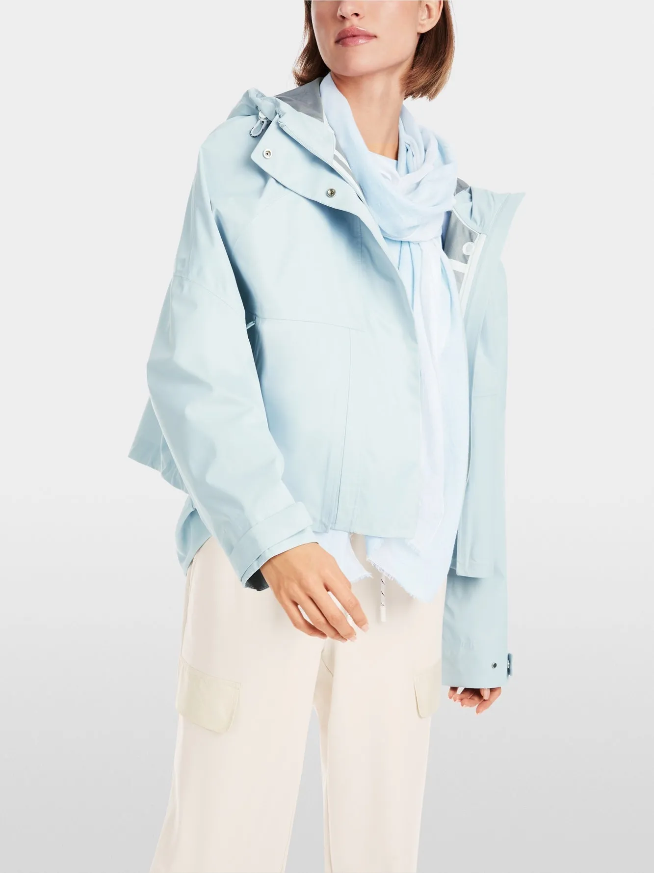 Marc Cain Rain Jacket Sky Blue