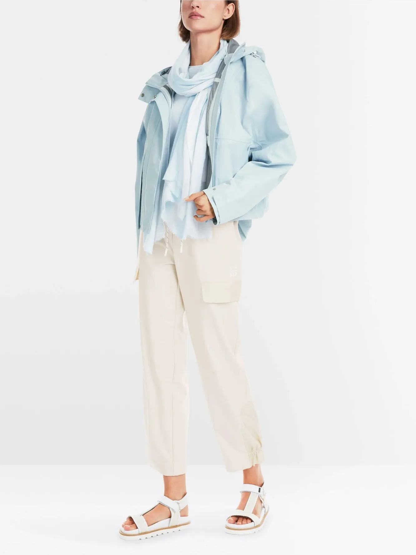 Marc Cain Rain Jacket Sky Blue