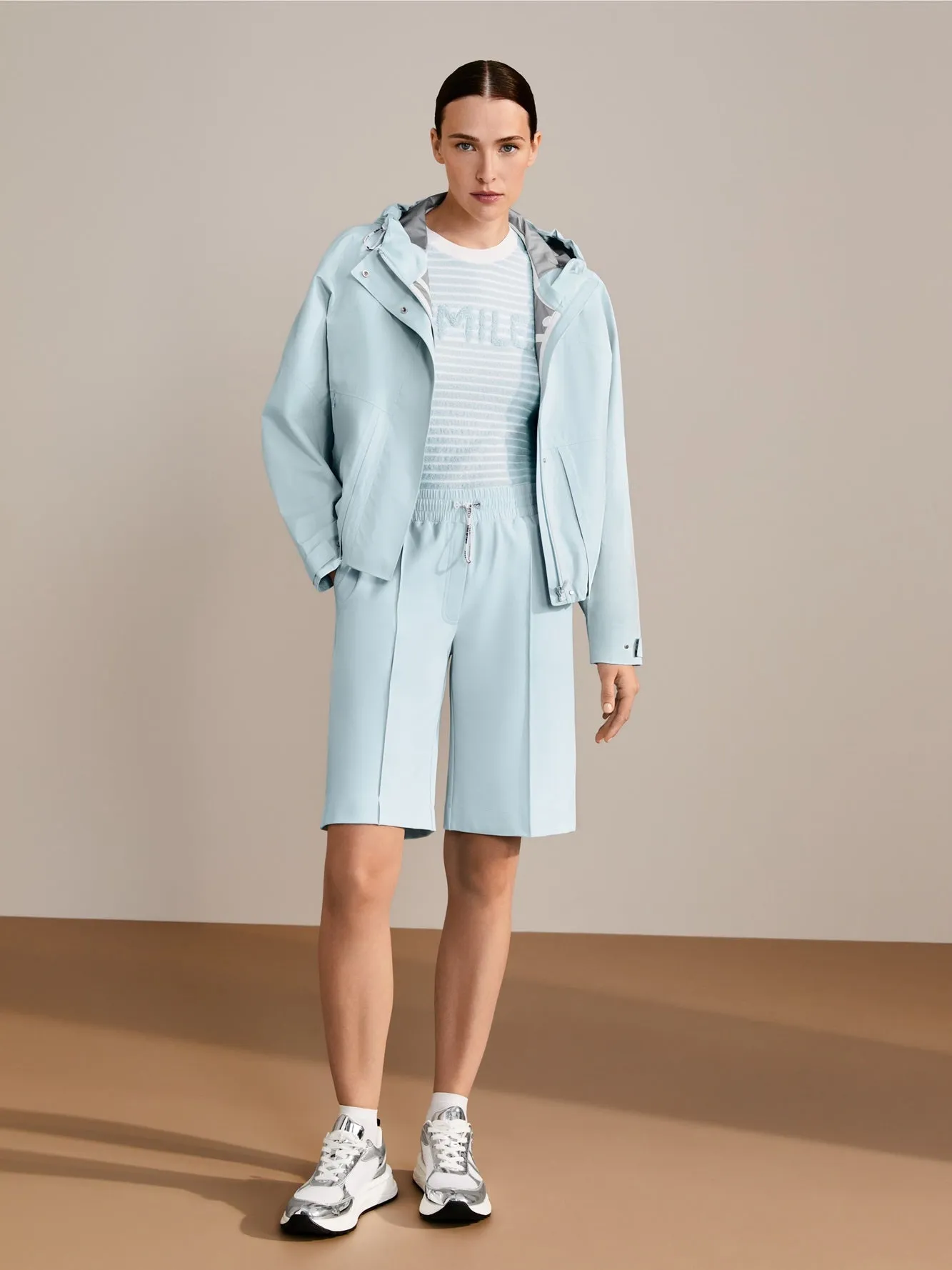Marc Cain Rain Jacket Sky Blue