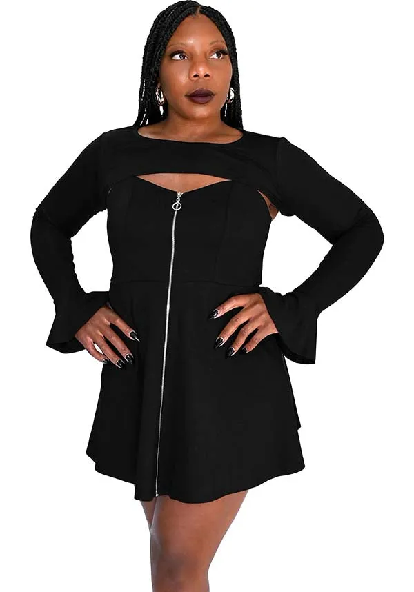 Mini Bell Sleeve | PULL OVER BOLERO