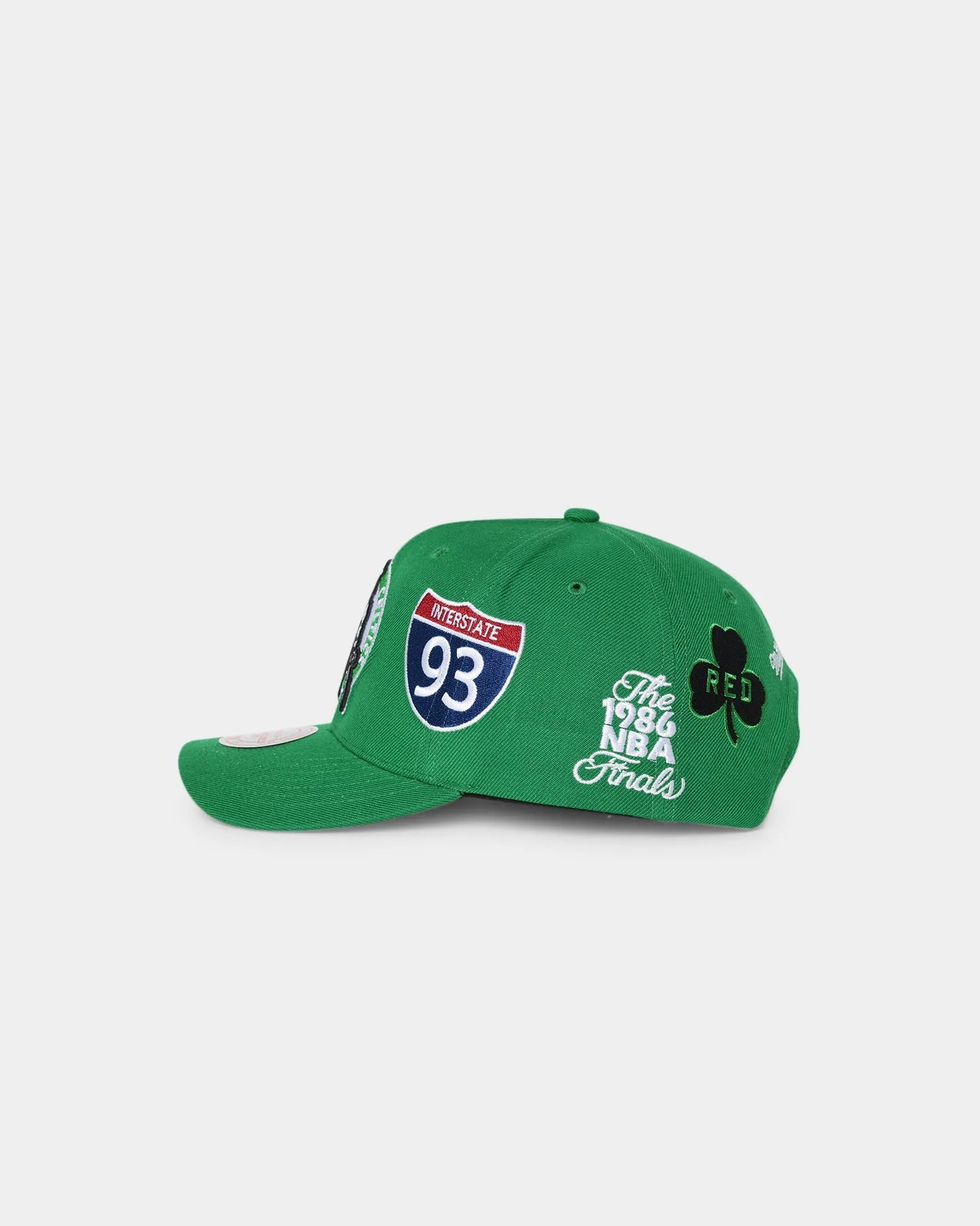 Mitchell & Ness Boston Celtics 'Highway' Pro Crown Snapback Green