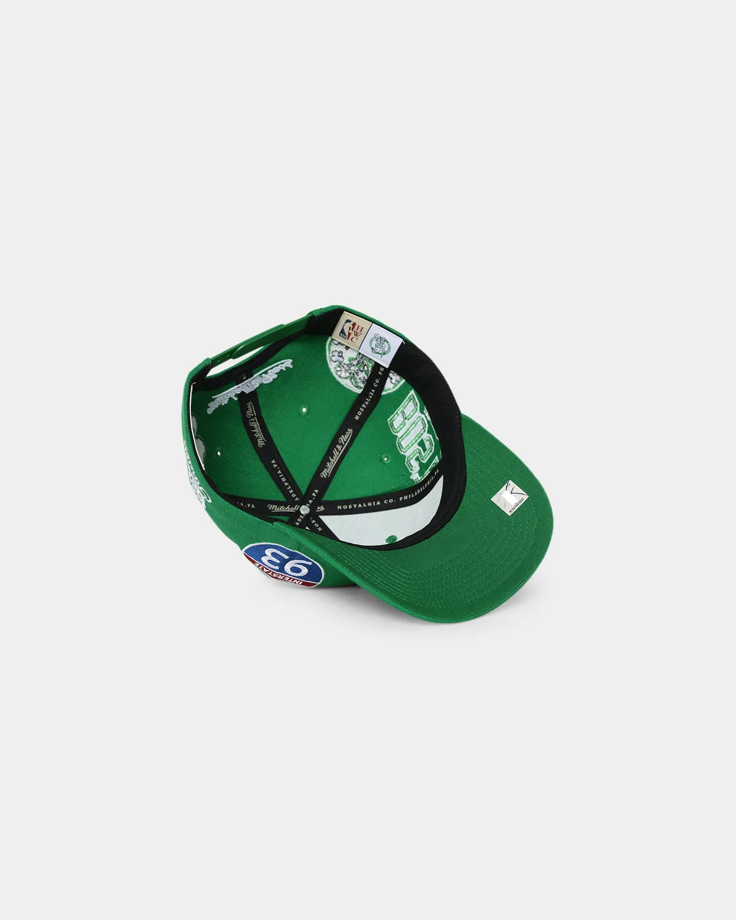 Mitchell & Ness Boston Celtics 'Highway' Pro Crown Snapback Green