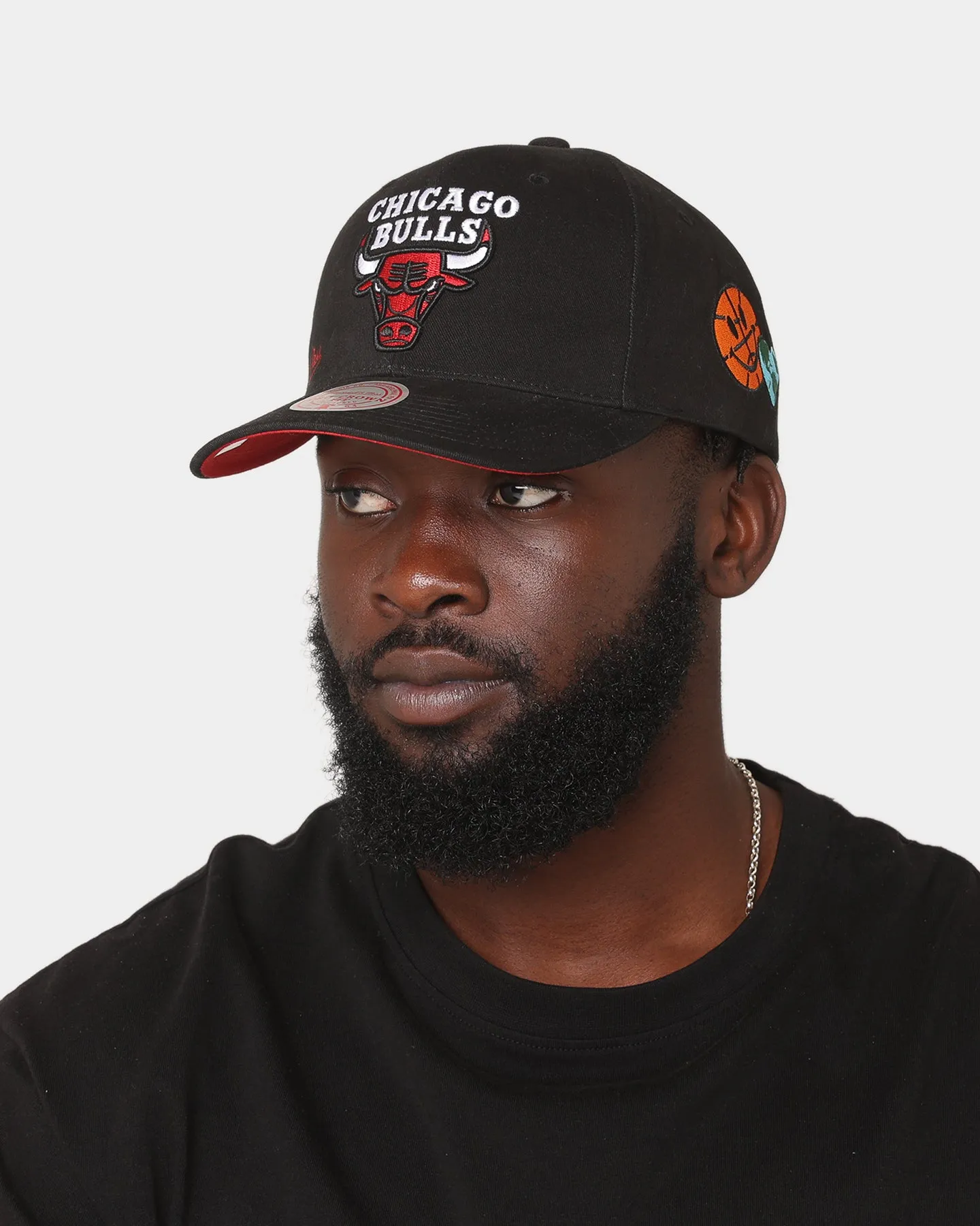 Mitchell & Ness Chicago Bulls 'City Love' Pro Crown Snapback Original Team Colours