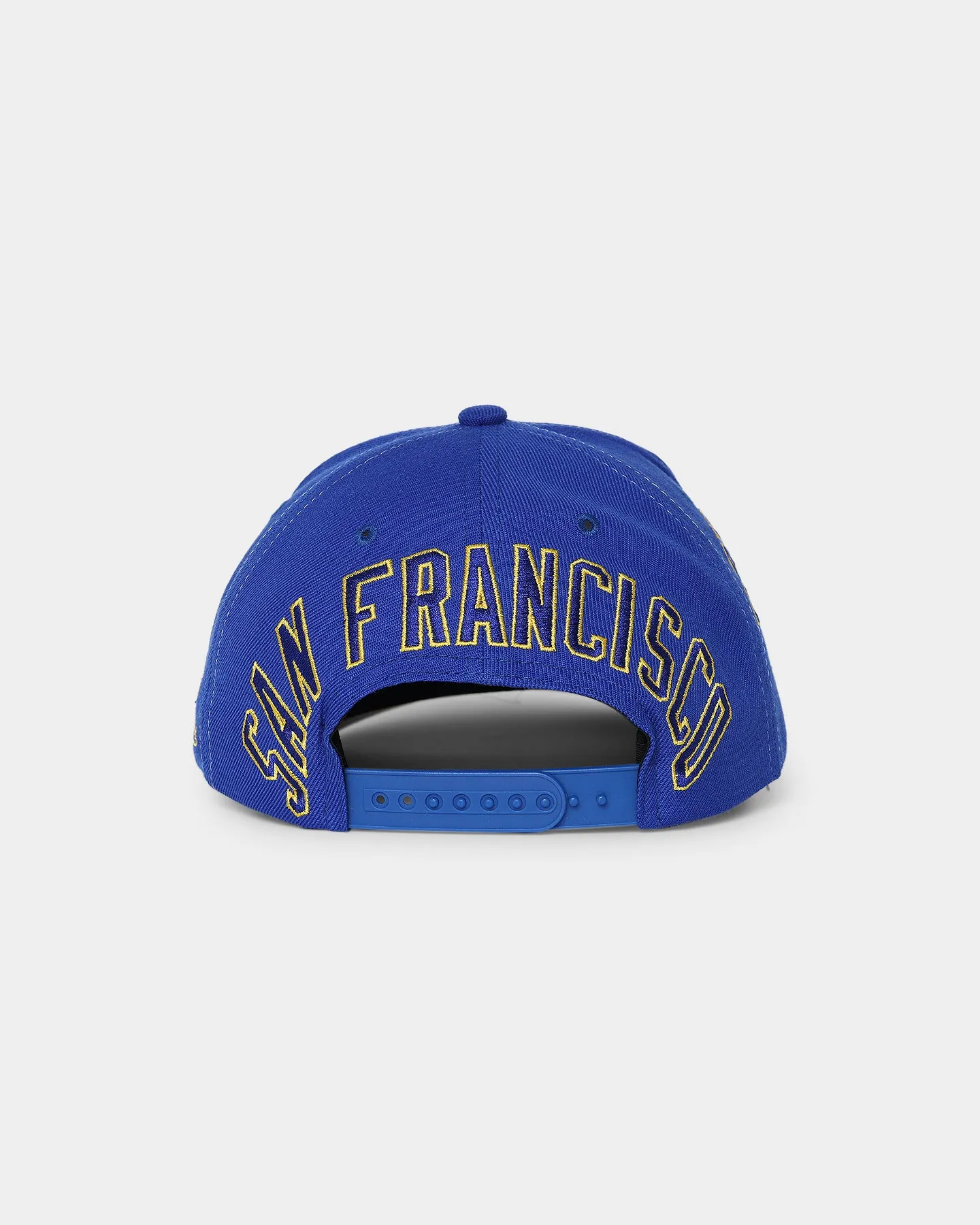 Mitchell & Ness Golden State Warriors 'Highway' Pro Crown Snapback Blue