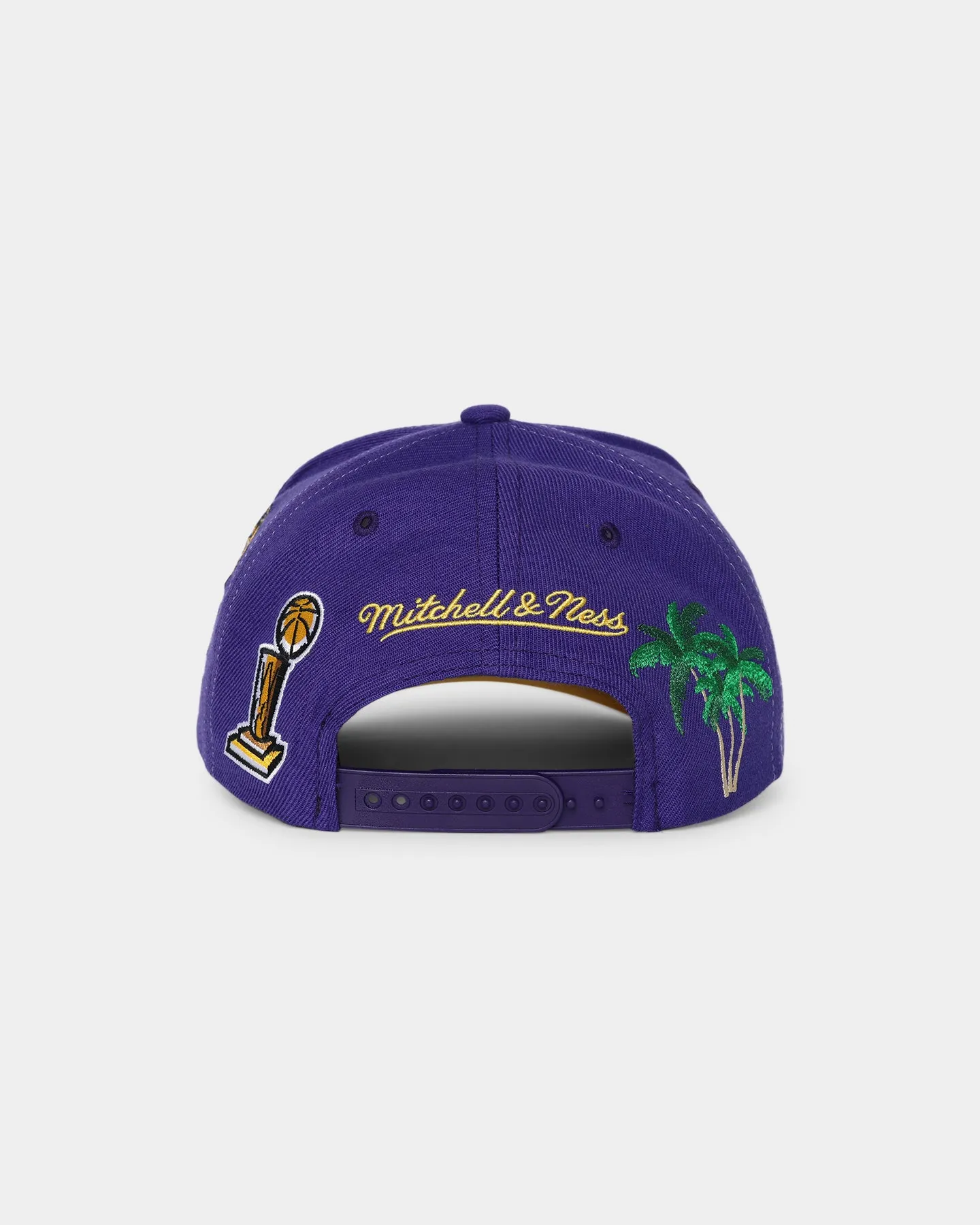 Mitchell & Ness Los Angeles Lakers 'Highway' Snapback Purple