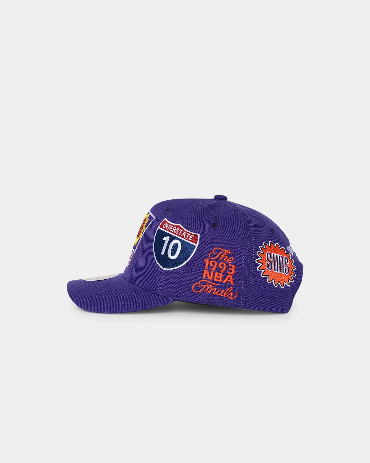 Mitchell & Ness Phoenix suns 'Highway' Pro Crown Snapback Purple