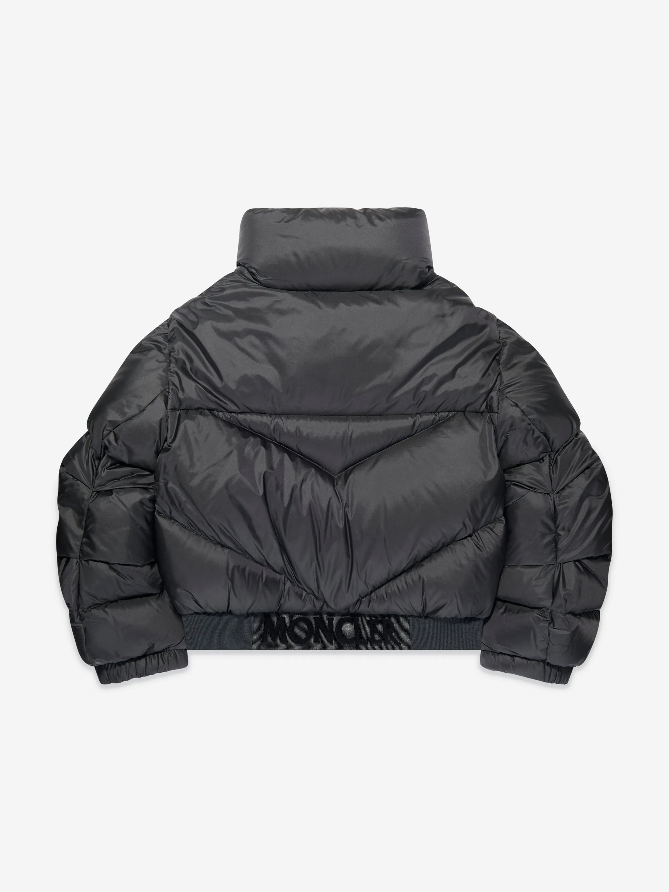 Moncler Enfant Girls Down Padded Mira Jacket in Black