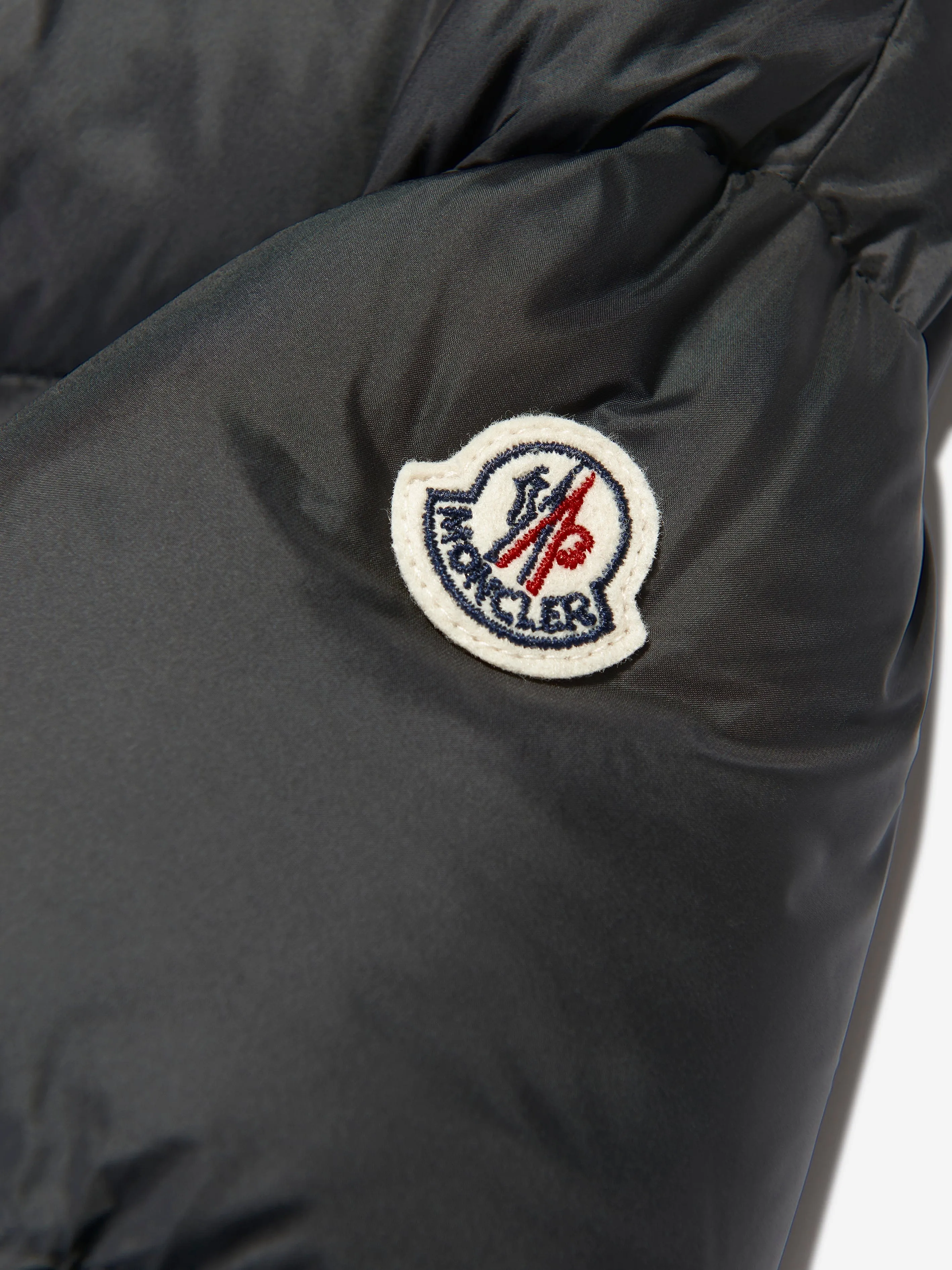 Moncler Enfant Girls Down Padded Mira Jacket in Black