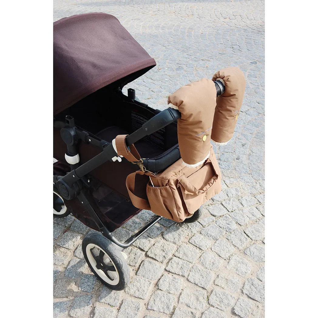 Nohr Stroller Mittens Walnut