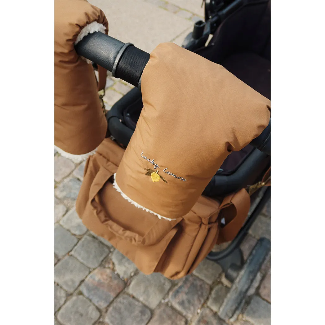 Nohr Stroller Mittens Walnut