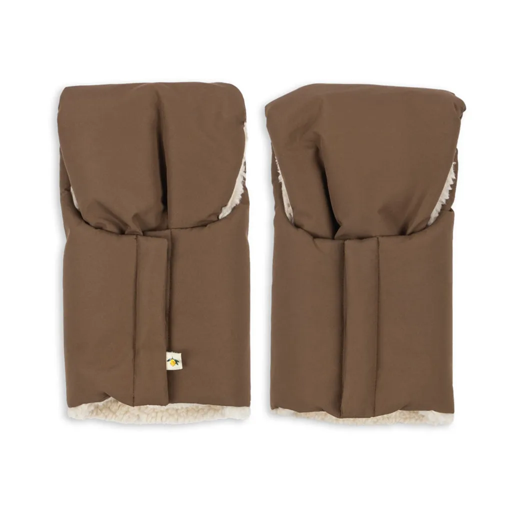 Nohr Stroller Mittens Walnut