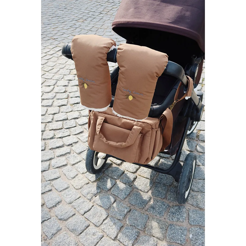 Nohr Stroller Mittens Walnut