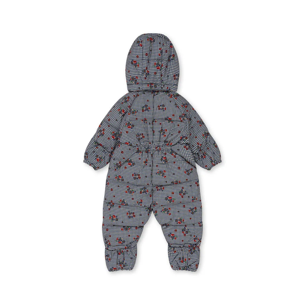 Nutti Down Onesie Blossom Check
