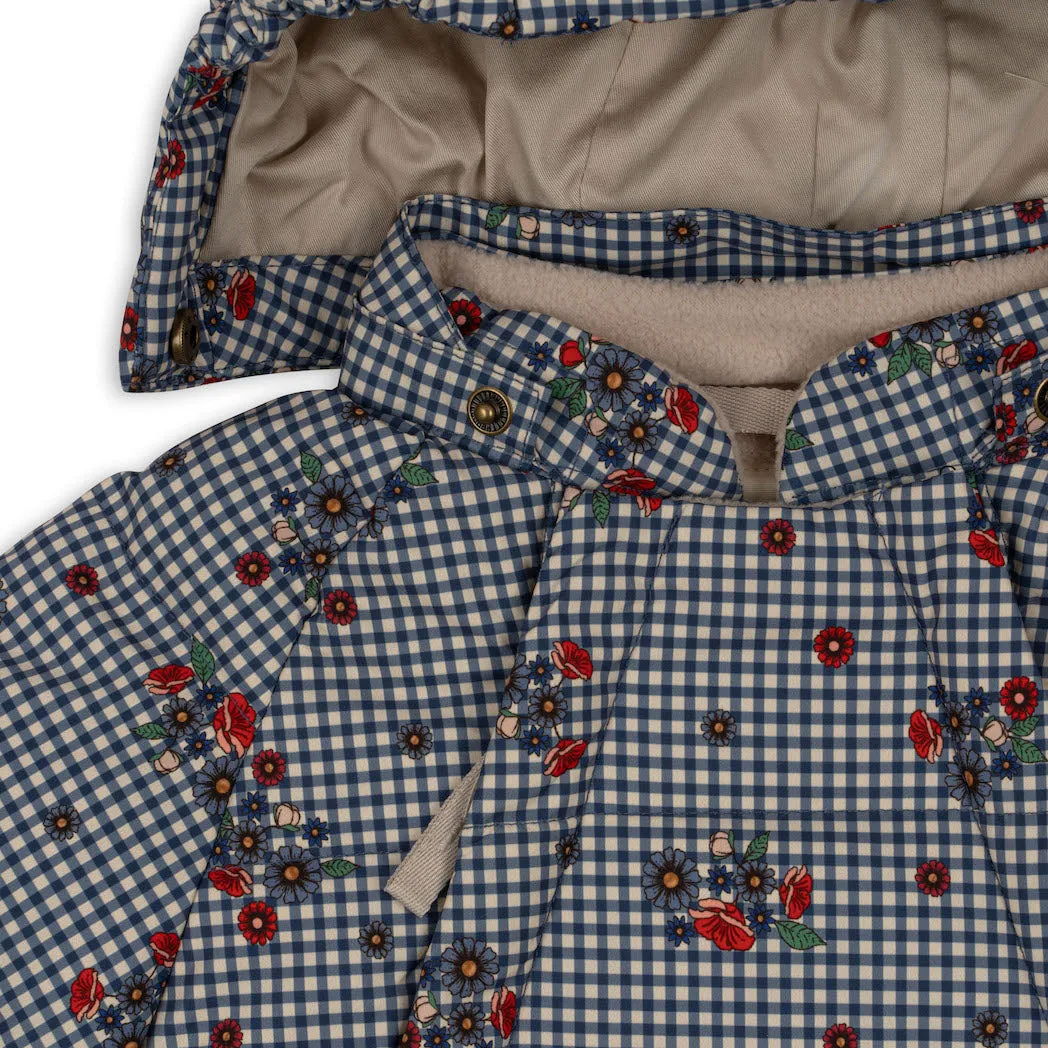 Nutti Down Onesie Blossom Check