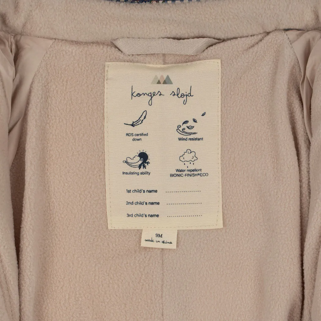 Nutti Down Onesie Blossom Check