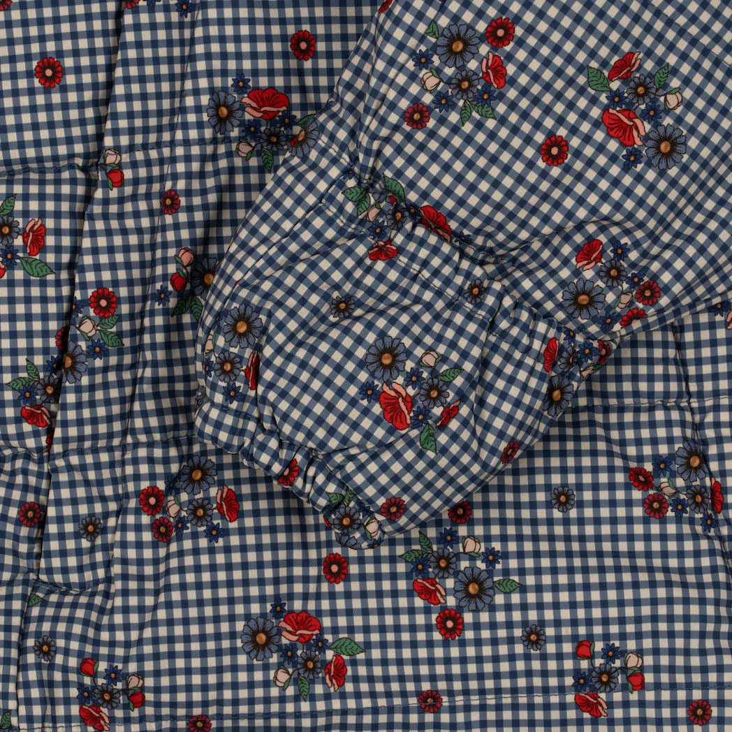 Nutti Down Onesie Blossom Check