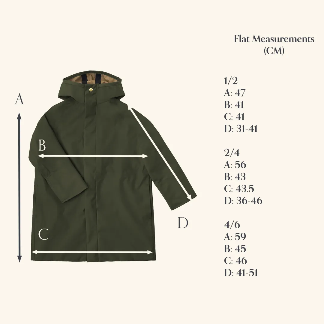 Outdoor MacKintosh Raincoat - Duck - 1-8y