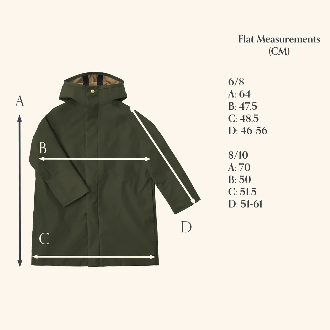 Outdoor MacKintosh Raincoat - Duck - 1-8y