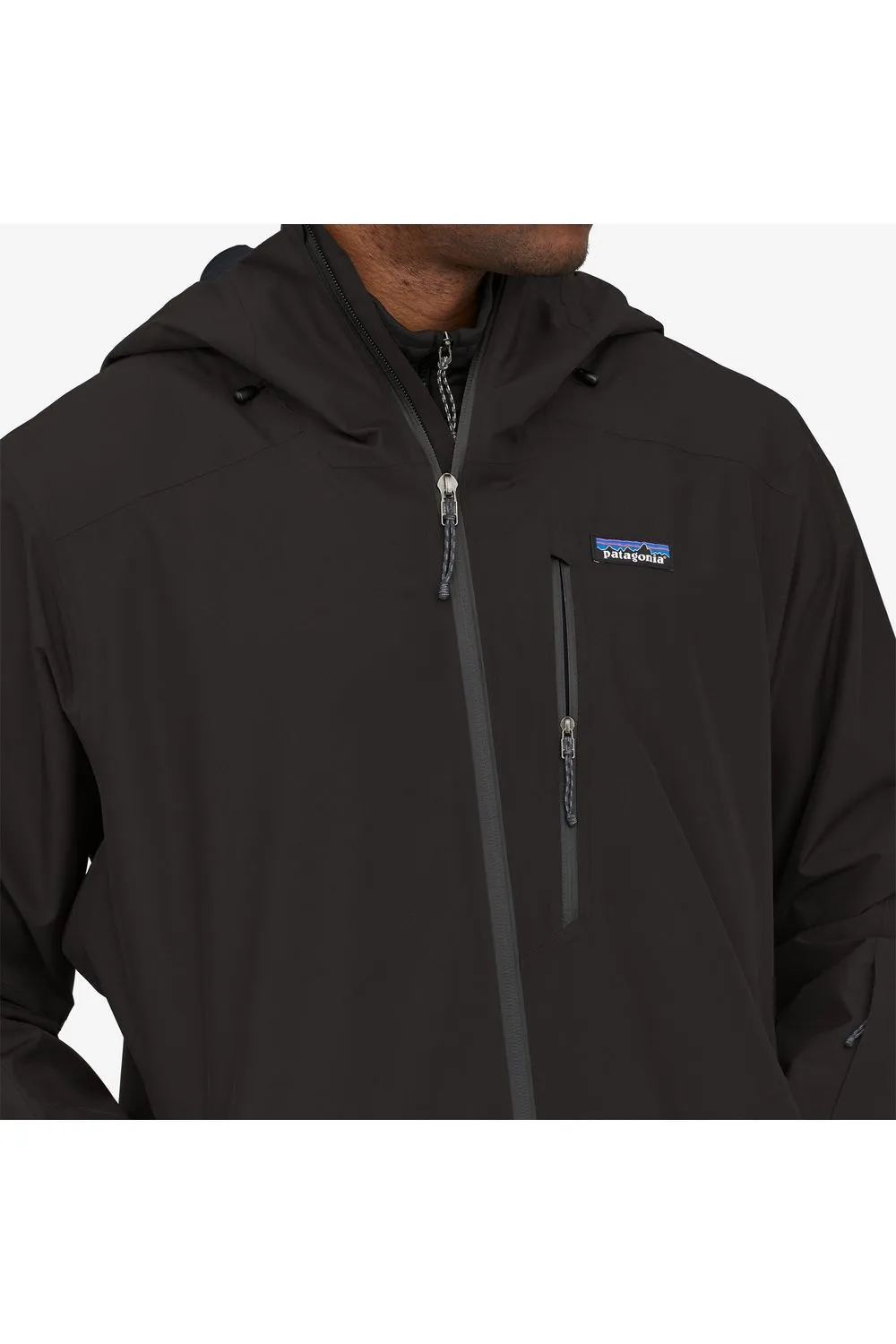Patagonia Mens Powder Town Snow Jacket Black