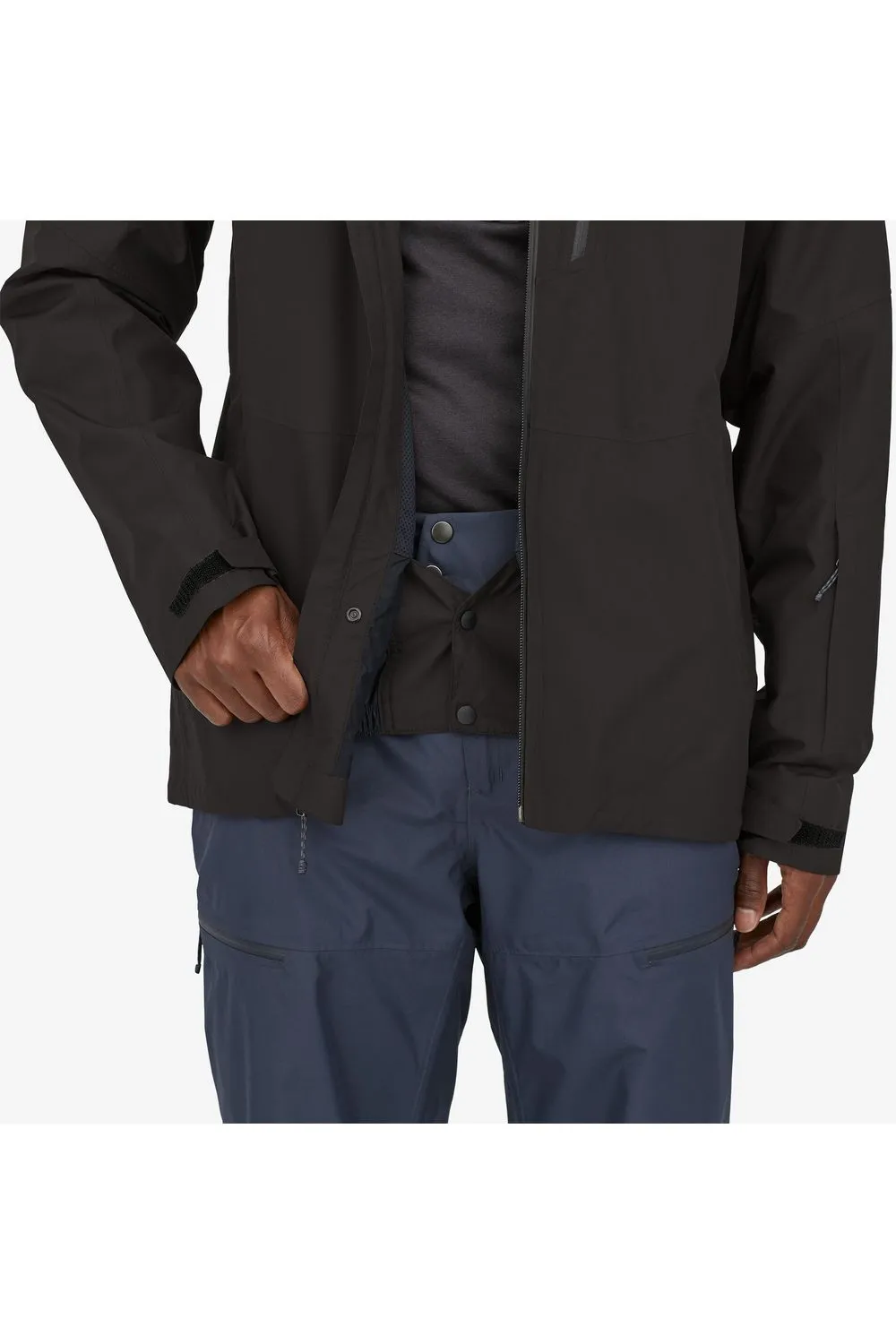 Patagonia Mens Powder Town Snow Jacket Black
