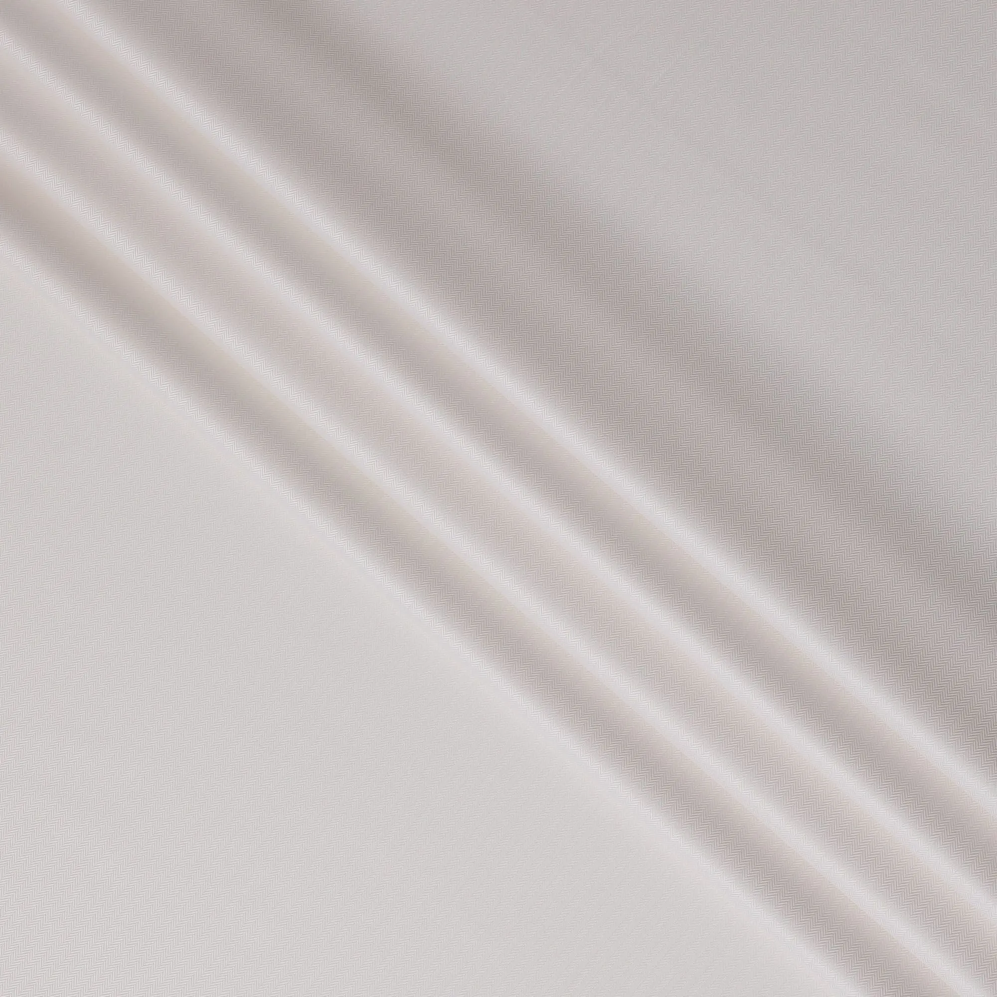Premium White Swiss 100% Cotton Shirting Fabric - 150cm Width, Silky Finish Herringbone-D18881