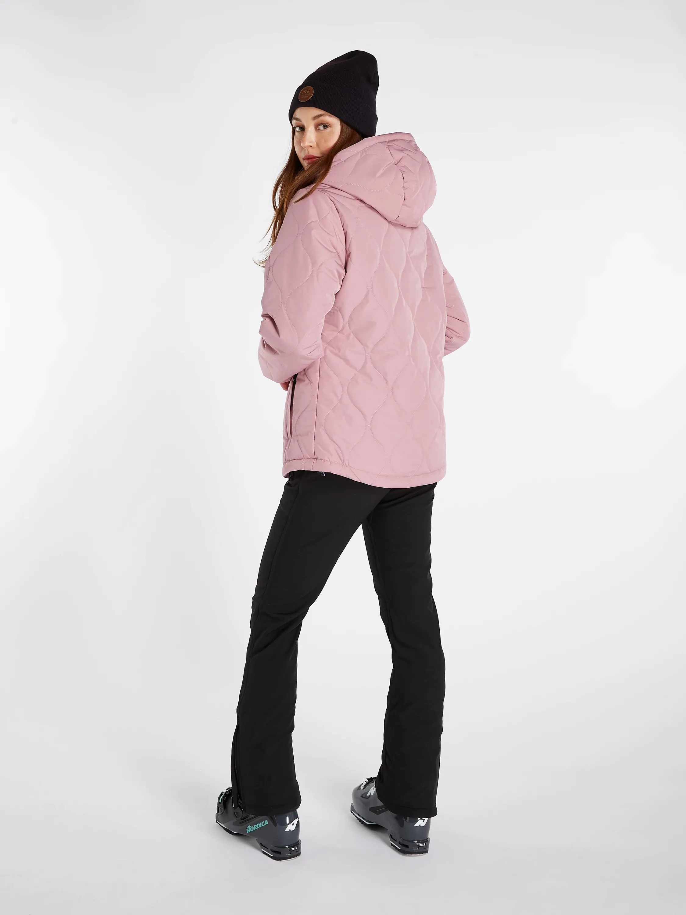 Protest PRT Peonies Womens Anorak Jacket Mauve