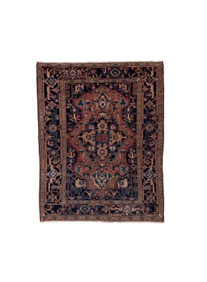 Serapi Vintage Persian Rug 5’6” x 4’6”