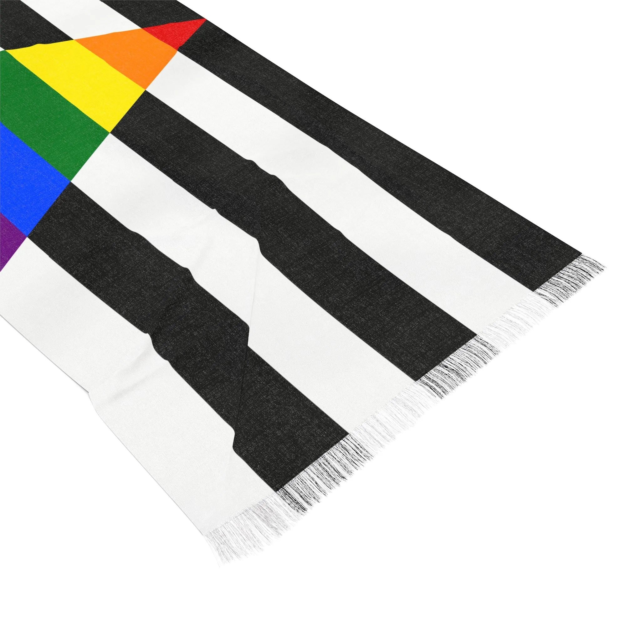 SHAVA CO Straight Ally Flag Light Scarf