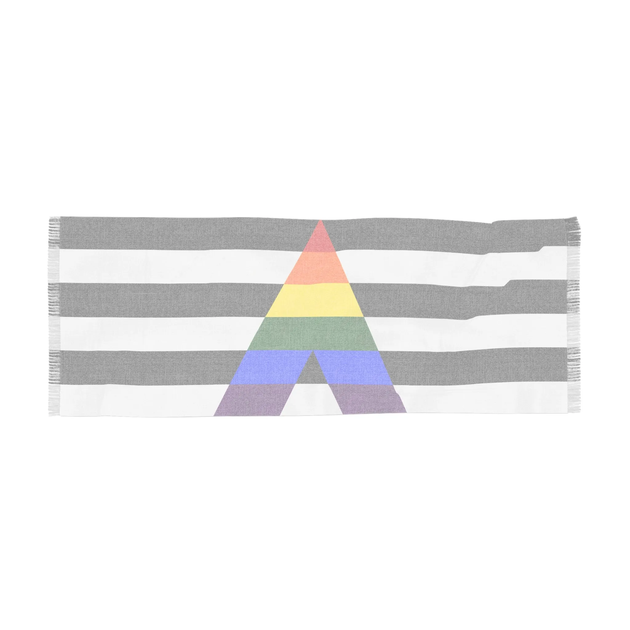 SHAVA CO Straight Ally Flag Light Scarf