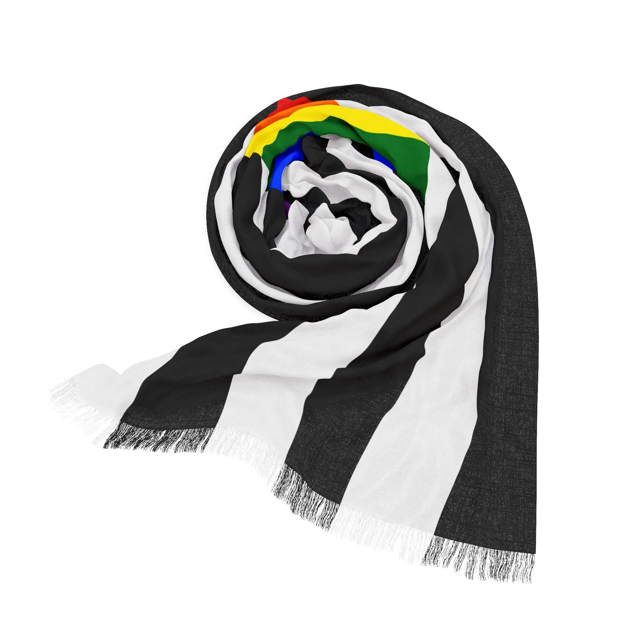 SHAVA CO Straight Ally Flag Light Scarf