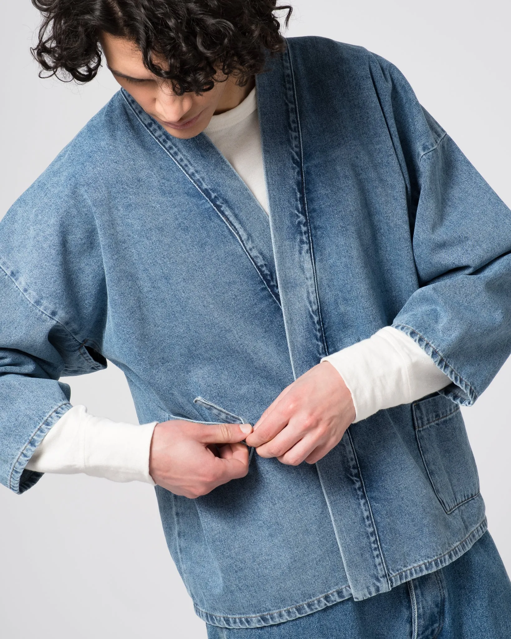 Shogun Kimono Delhi Denim Stone Wash