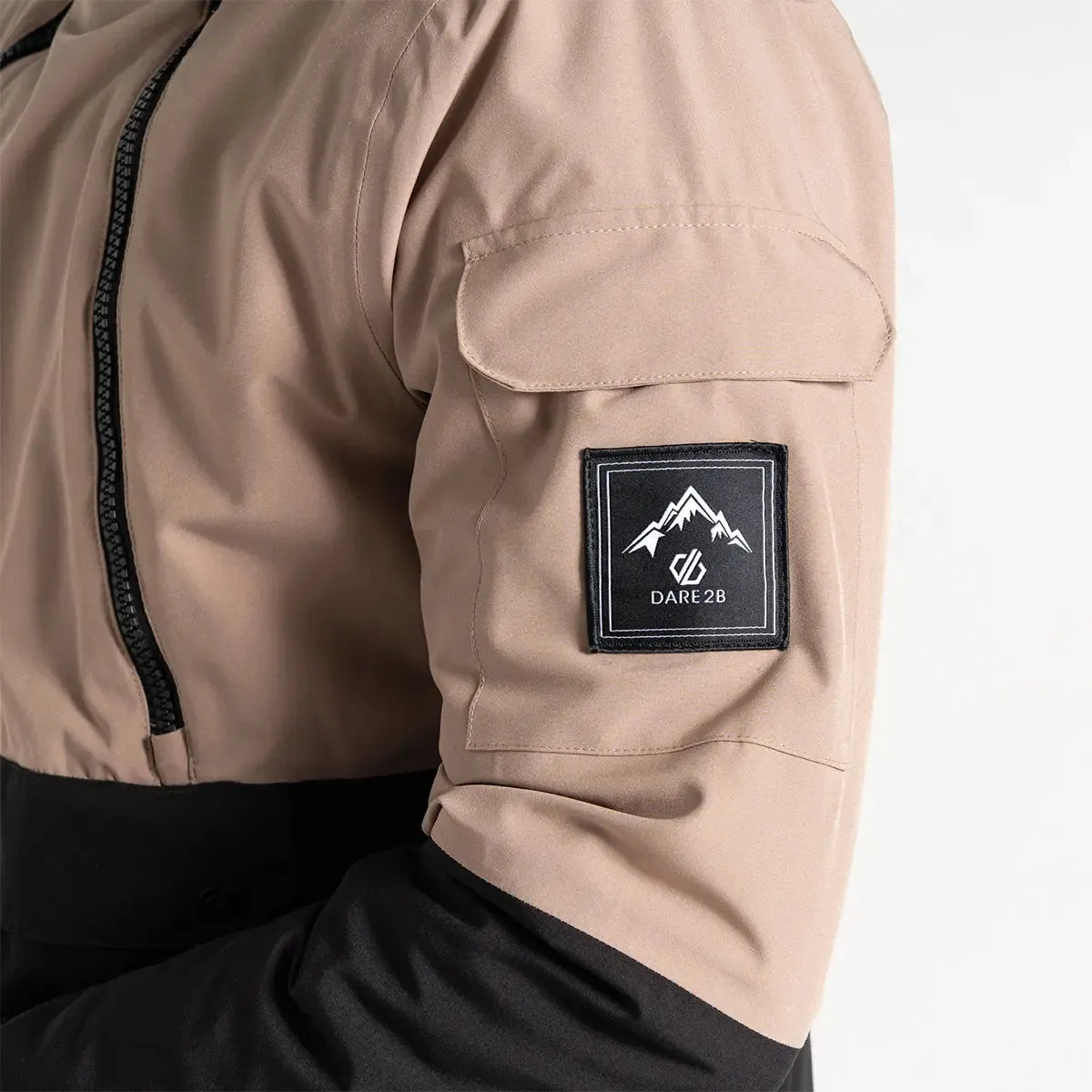 T-Bar Overhead Ski Jacket - Clay/Black