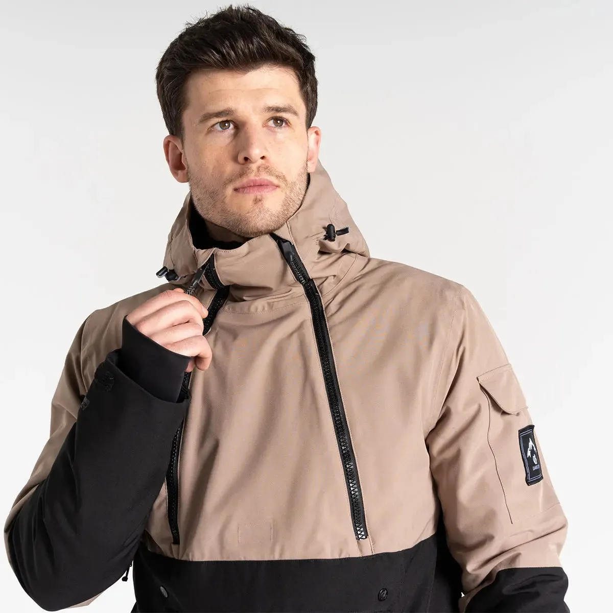T-Bar Overhead Ski Jacket - Clay/Black
