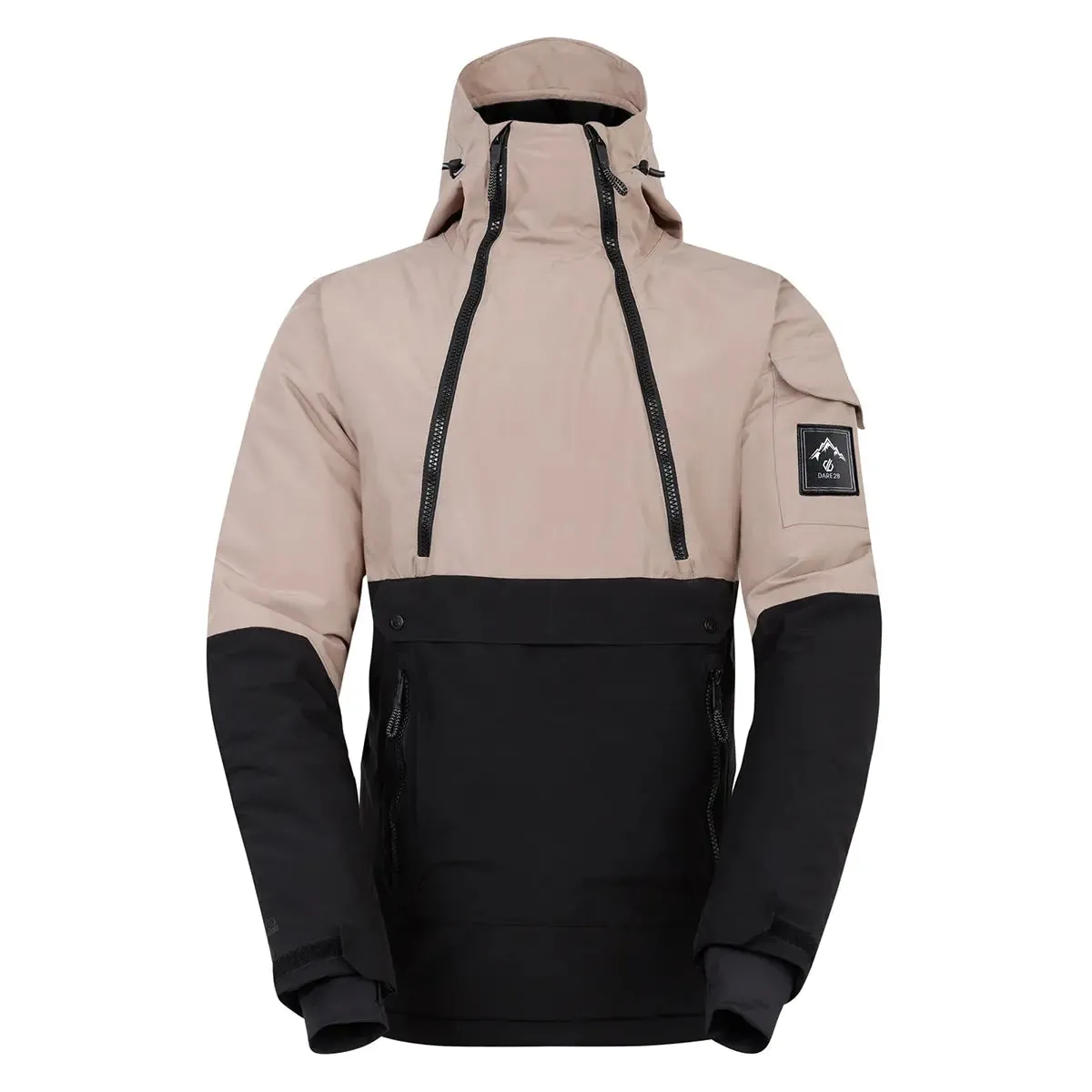 T-Bar Overhead Ski Jacket - Clay/Black