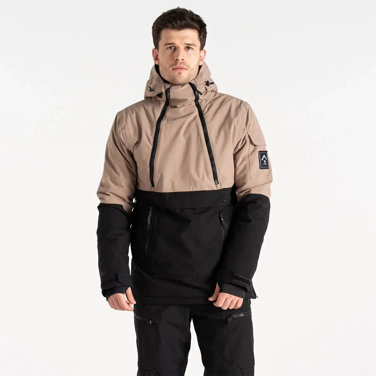 T-Bar Overhead Ski Jacket - Clay/Black